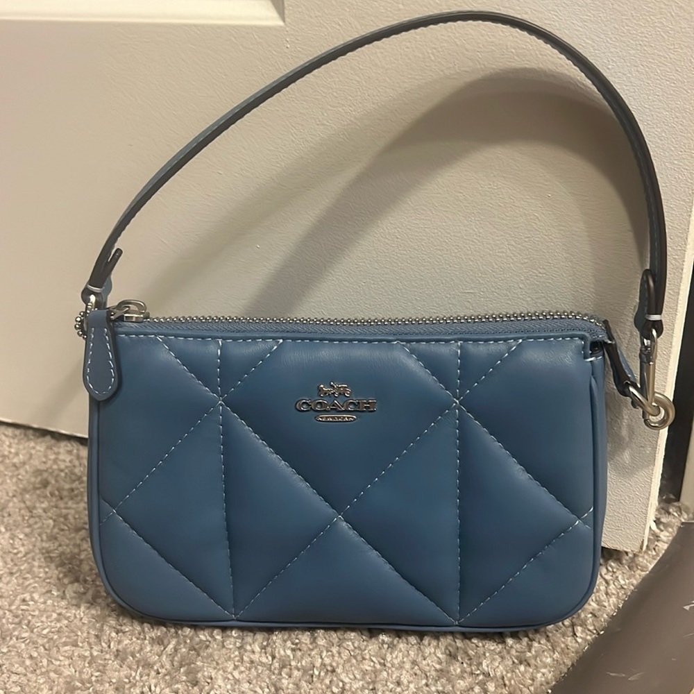 Coach Nolita 19 Puffy Diamond Quilting Leather Wristlet/Shoulder Bag (CM254) NWT
